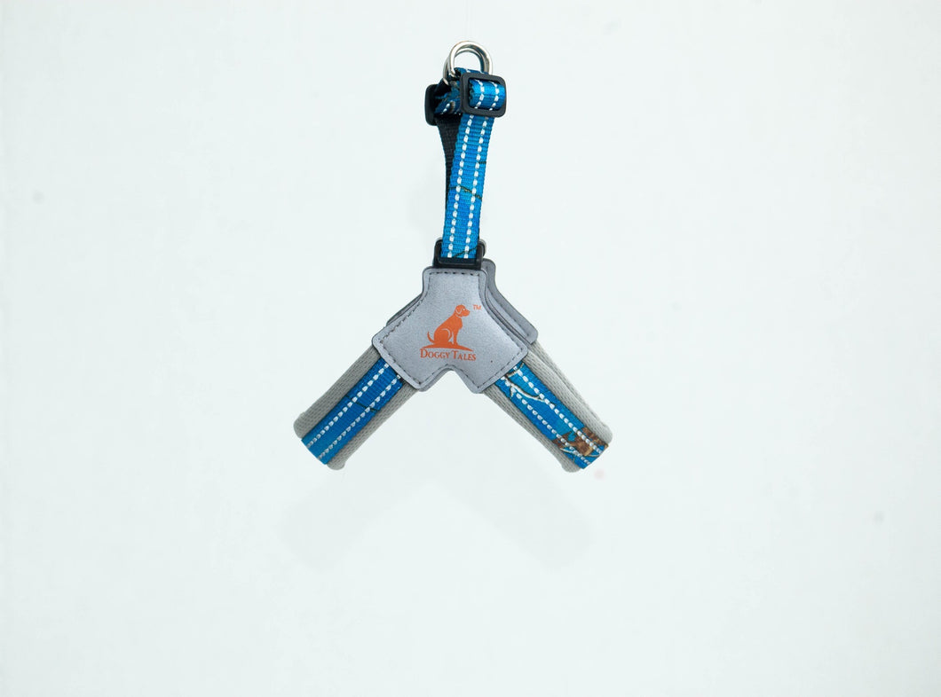 Realtree Step In V Harness Surf Blue - mydoggytales.com