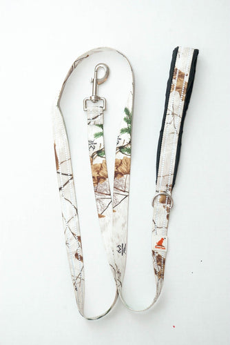 Realtree Classic Leash Snow - mydoggytales.com